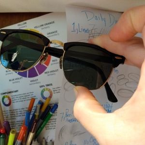 Vintage Ray-Ban W0365 Clubmaster